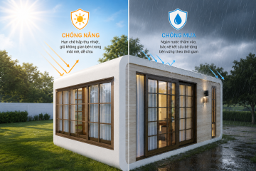 Nhà Bê Tông Đúc Sẵn Có Chống Thấm, Cách Nhiệt Tốt Không?